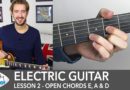 Electric Guitar Lesson 2 – EASY Riffs