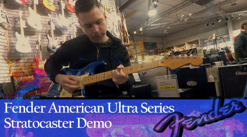 Fender American Ultra Stratocaster Sound Demo